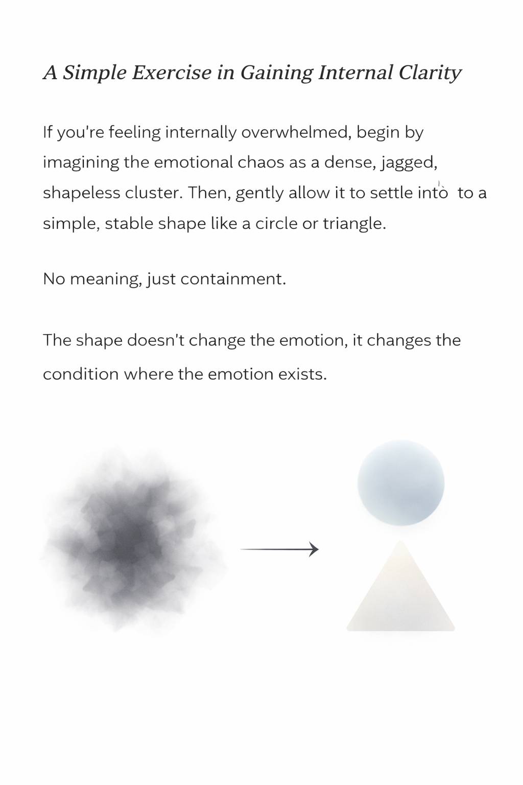 Emotional Geometry